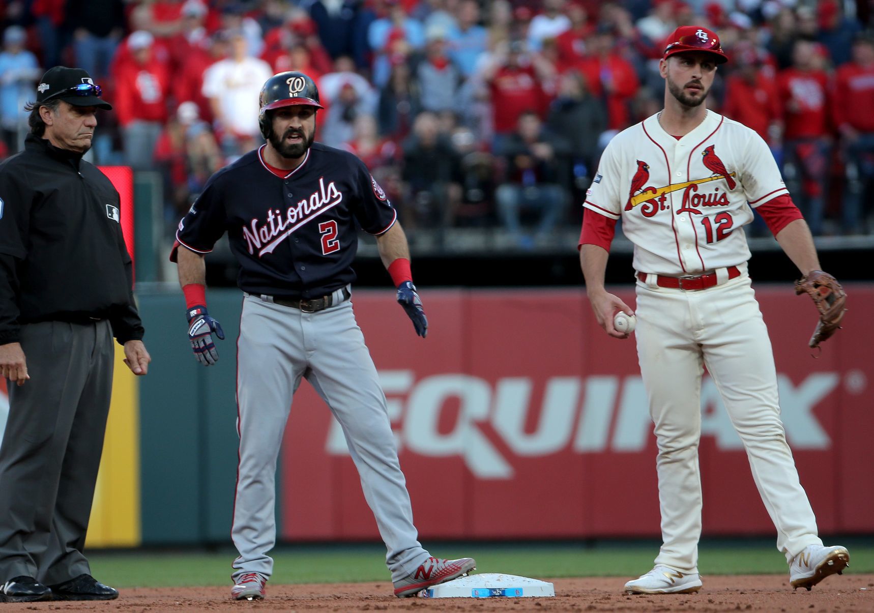 St. Louis Cardinals v. Washington Nationals in NLCS Game 2